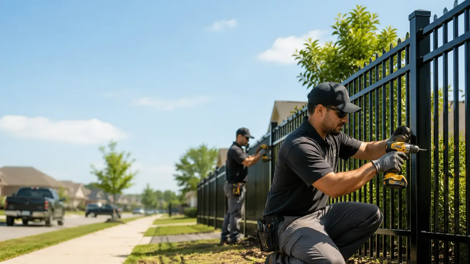 Metal Fence Installation in Mexia, TX